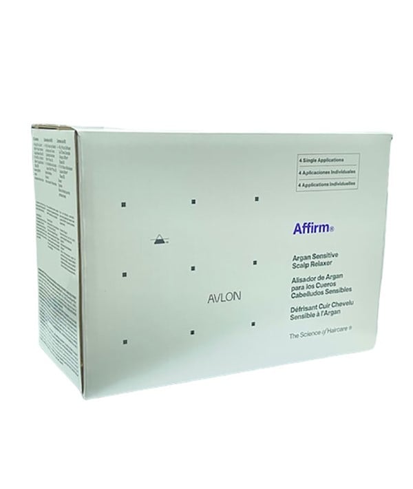 AFFIRM SENSITIVE SCALP CREME RELAXER WITH ARGAN OIL 20 Applications Relaxer n Texturizer Asetena Pa