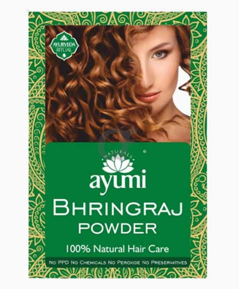 AYUMI NATURALS BHRINGRAJ POWDER 100 g Treatments Asetena Pa