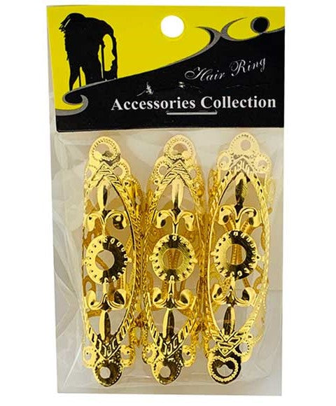 ACCESSORIES COLLECTION HAIR RING 12GDL Color Gold Dreadlocks Products Asetena Pa