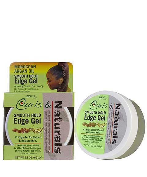 CURLS AND NATURALS SMOOTH HOLD EDGE GEL 65 g Hair Styling Asetena Pa