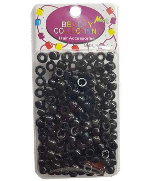 BEAUTY COLLECTION MAGIC HAIR BEADS Small Pack Color Black Kids Hair Accessories Asetena Pa