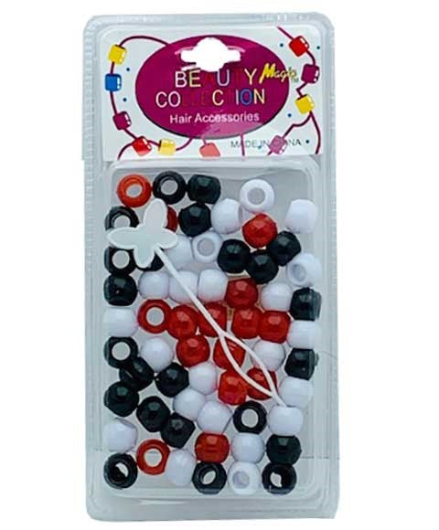 BEAUTY COLLECTION MAGIC HAIR BEADS 70BWR Large Pack Kids Hair Accessories Asetena Pa