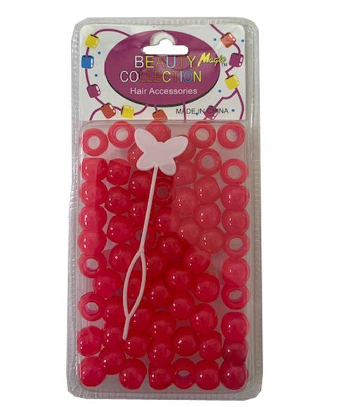 BEAUTY COLLECTION MAGIC HAIR BEADS PINK 70HPIN Small Color Pink Kids Hair Accessories Asetena Pa