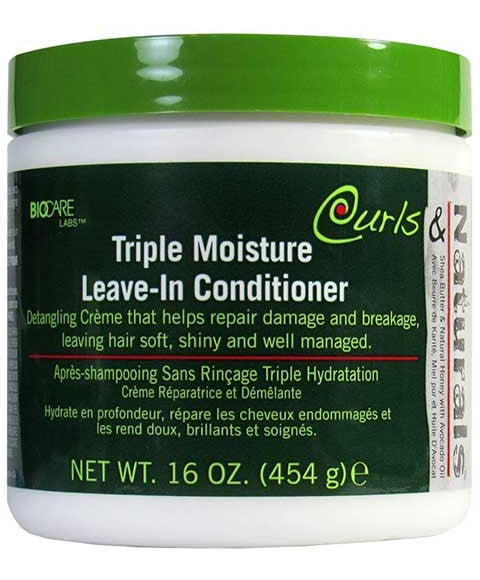 CURLS TRIPLE MOISTURE LEAVE IN CONDITIONER 454 g Conditioner Asetena Pa