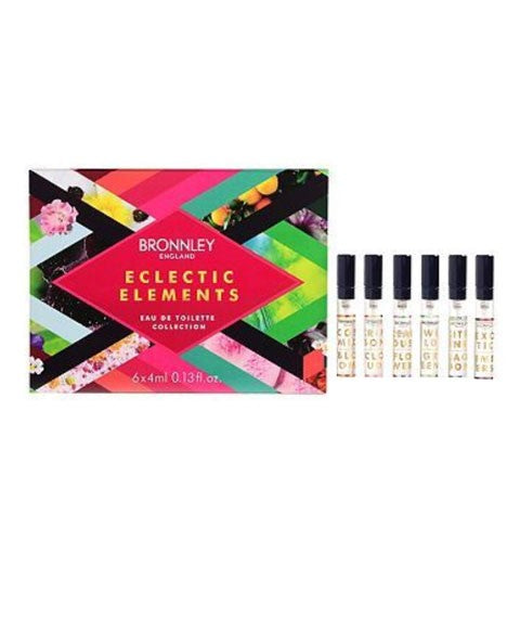 ECLECTIC ELEMENTS EAU DE TOILETTE COLLECTION 6 x 4 ml Perfumes for Value Asetena Pa