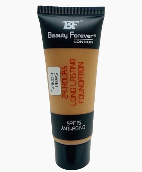 ANTI AGING FOUNDATION MAKEUP SPF 15 45 ml Color Henna Foundation Asetena Pa