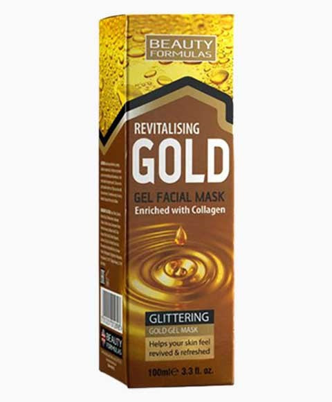 REVITALISING GOLD GEL FACIAL MASK 100 ml Skin Wash Asetena Pa