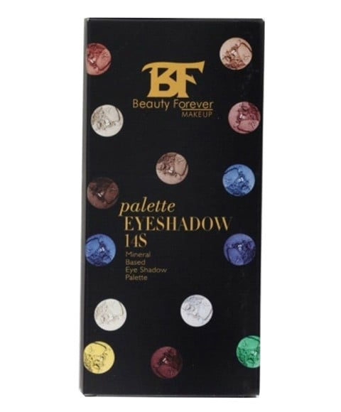 BF MINERAL BASED 14S EYE SHADOW PALETTE 101 14x1.1 g Eye Makeup Asetena Pa