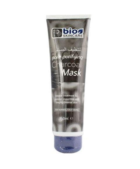 BIO SKINCARE PORE PURYFYING CHRACOAL MASK FOR NORMAL OILY SKIN 150ml Skin Wash Asetena Pa