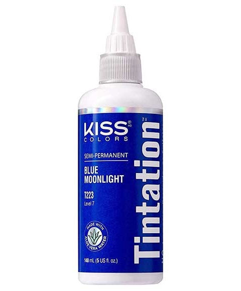 KISS COLORS TINTATION SEMI PERMANENT BLUE MOONLIGHT T223 148 ml Hair Color Asetena Pa