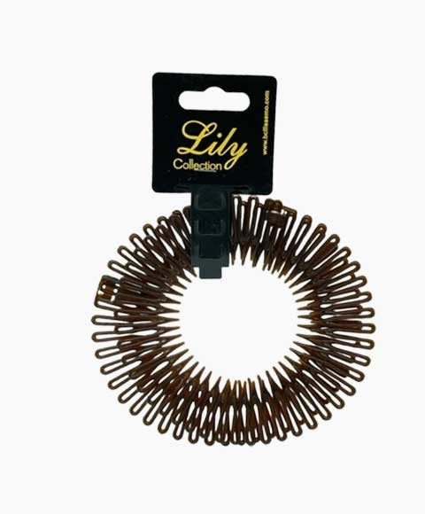 LILY COLLECTION FLEXI COMBS HAIR BAND RS09BK Color Black Kids Hair Accessories Asetena Pa