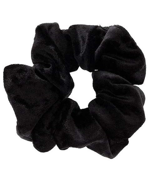 LILY COLLECTION PONY TAIL VELVET SCRUNCHIE RS07 Color Black Kids Hair Accessories Asetena Pa