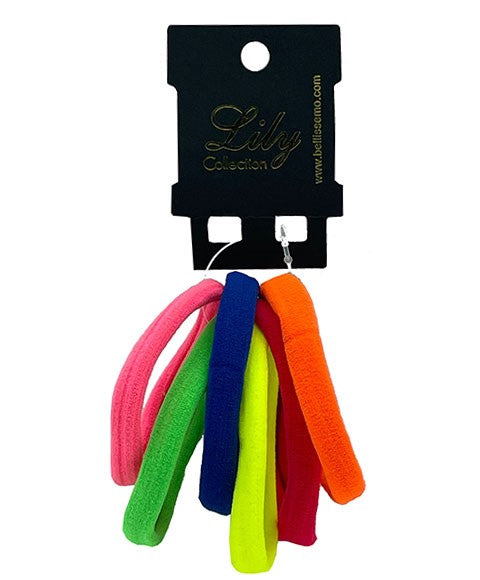 LILY COLLECTION COLORFUL PONYTAILER EB085NEO Kids Hair Accessories Asetena Pa