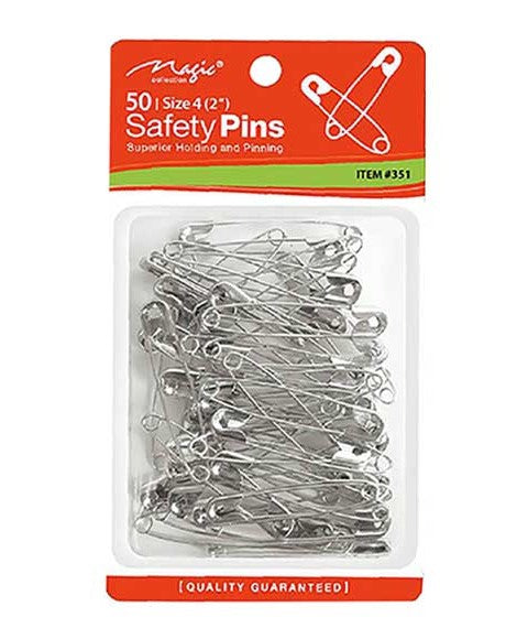 MAGIC COLLECTION SAFETY PINS 125 pcs Kids Hair Accessories Asetena Pa