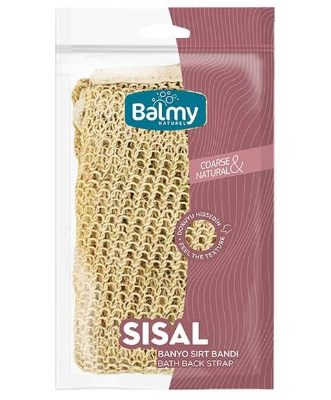 SISAL COARSE AND NATURAL BATH BACK STRAP Skin Wash Asetena Pa
