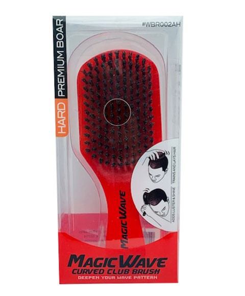 MAGIC WAVE CURVED CLUB BRUSH HARD WBR002AH Color Assorted Hair Brushes and Combs Asetena Pa