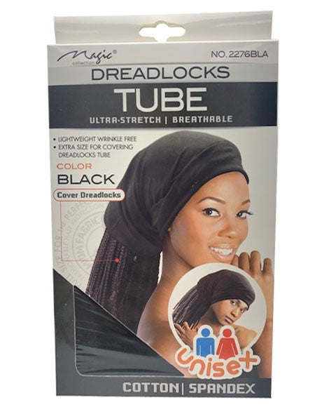 MAGIC COLLECTION DREADLOCKS TUBE ULTRA STRETCH No 2276BLA Color Black Dreadlocks Products Asetena Pa