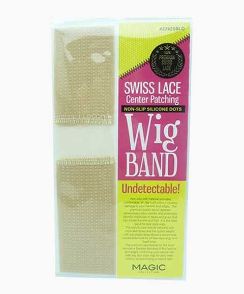 MAGIC COLLECTION SWISS LACE CENTER PATCHING WIG BAND 2292SBLO Extensions Accessories Asetena Pa