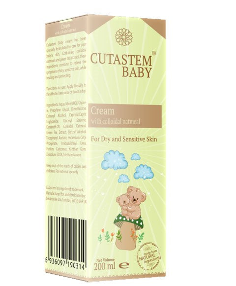 CREAM WITH COLLOIDAL OATMEAL 200 ml Kids Skincare Asetena Pa