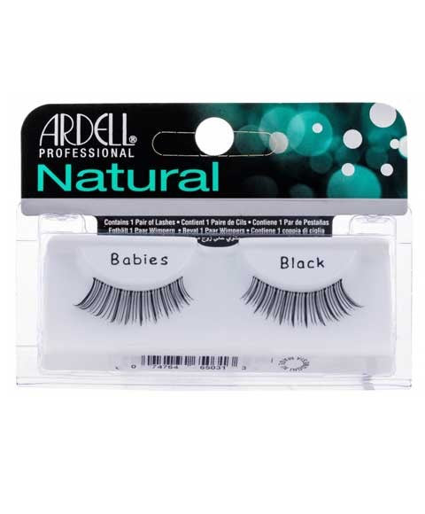 ARDELL NATURAL BABIES EYE LASHES Color Black Eye Makeup Asetena Pa