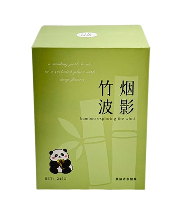 BAMBOO SMOKE WAVE SHADOW PANDA CANDLE Candles Asetena Pa
