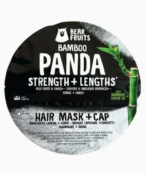 BAMBOO PANDA STRENGTH PLUS LENGTHS HAIR MASK WITH CAP Treatments Asetena Pa