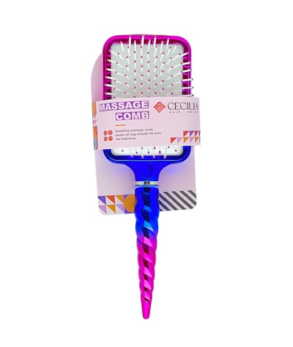 CECILIA MASSAGE COMB PADDLE BRUSH 958116 Hair Brushes and Combs Asetena Pa