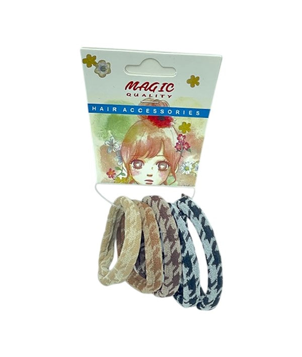 MAGIC QUALITY HAIR ELASTIC BANDS TP38 Kids Hair Accessories Asetena Pa