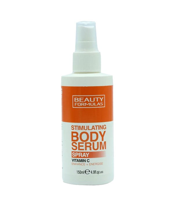 BEAUTY FORMULAS STIMULATING BODY SERUM SPRAY WITH VITAMIN C 150 ml Skin Moisturizing Asetena Pa