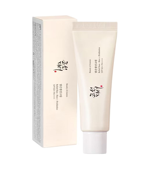 RELIEF SUN RICE AND PROBIOTICS SPF50 PLUS 50 ml Korean Skincare Asetena Pa