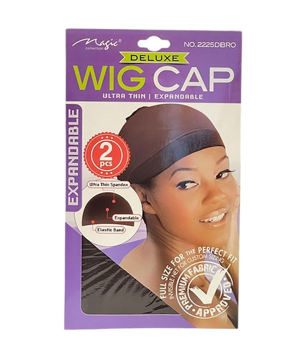 MAGIC COLLECTION ULTRA THIN EXPANDABLE STOCKING WIG CAP 2 pcs Color 2225BLO Blond Extensions Accessories Asetena Pa