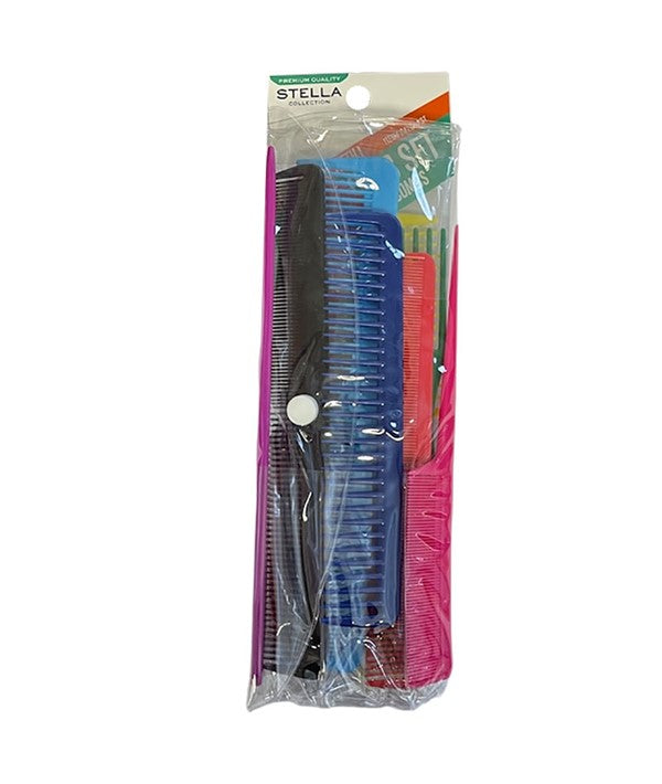 STELLA COLLECTION COMB SET 24260AST Hair Brushes and Combs Asetena Pa