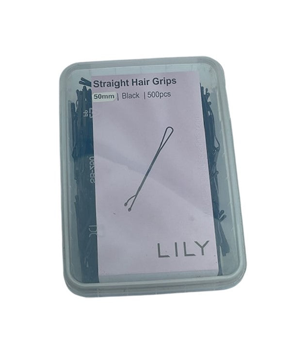 LILY BLACK BOB PINS HG 500 50 mm Color Black Kids Hair Accessories Asetena Pa