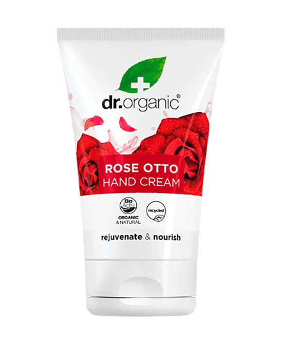 BIOACTIVE SKINCARE ORGANIC ROSE OTTO REJUVENATE AND NOURISH HAND CREAM 125 ml Skin Moisturizing Asetena Pa