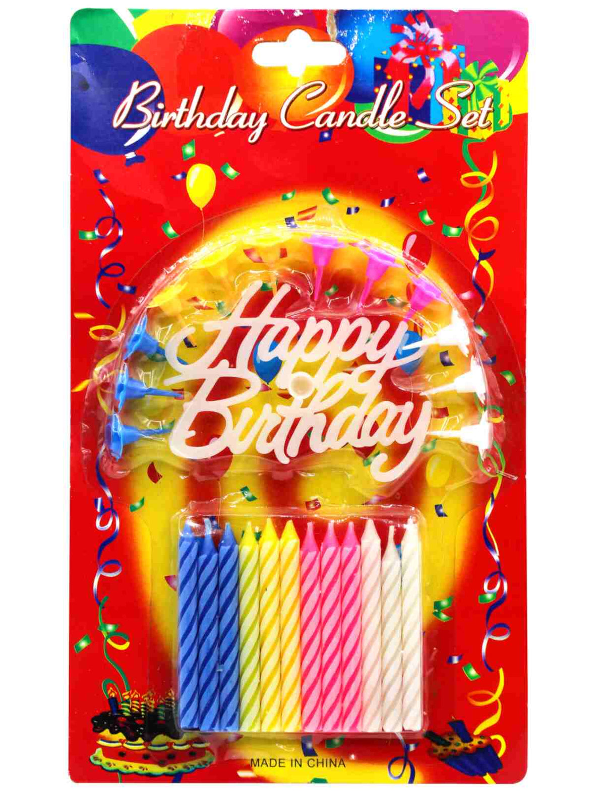 Gsd Number Candles No pk 6x6's