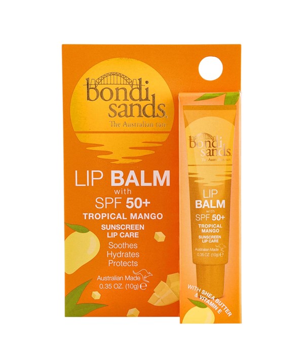 BONDI SANDS LIP BALM TROPICAL MANGO SPF50 10 g Lips Asetena Pa
