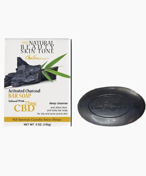 MY NATURAL BEAUTY SKIN TONE ACTIVATED CHARCOAL BAR SOAP 150 g Body Care Asetena Pa