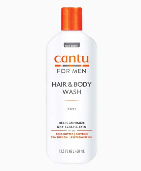 CANTU MEN 2 IN 1 HAIR AND BODY WASH 400 ml Shampoo Asetena Pa