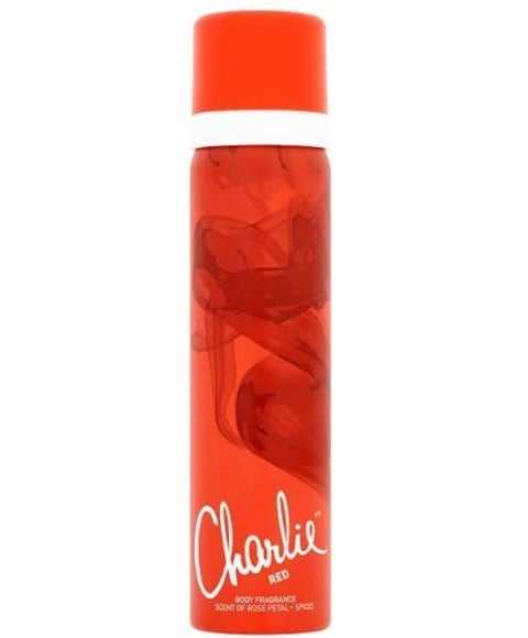 CHARLIE PERFUMED BODY SPRAY RED 75 ml Body Care Asetena Pa
