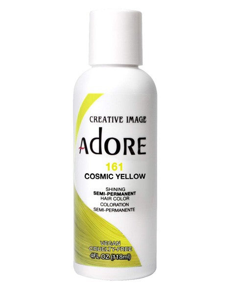 ADORE SHINING SEMI PERMANENT HAIR COLOR COSMIC YELLOW 118 ml Hair Color Asetena Pa