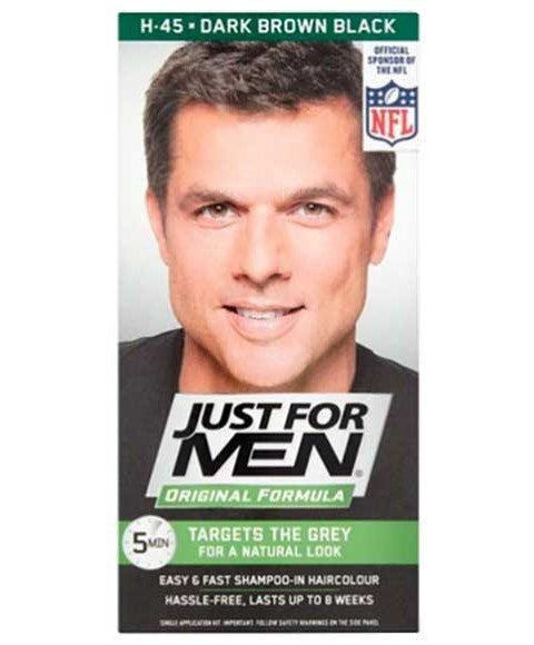 JUST FOR MEN ORIGINAL FORMULA IN HAIR COLOR DARK BROWN BLACK Hair Color Asetena Pa