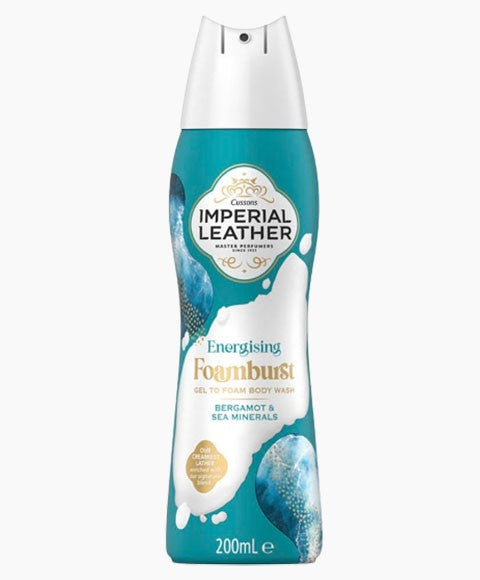 IMPERIAL LEATHER BERGAMOT AND SEA MINERALS ENERGISING FOAM BURST 200 ml Body Care Asetena Pa
