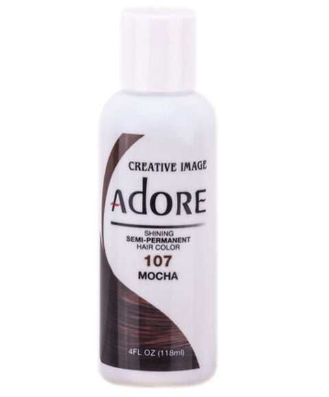 ADORE SHINING SEMI PERMANENT HAIR COLOR MOCHA 118 ml Hair Color Asetena Pa