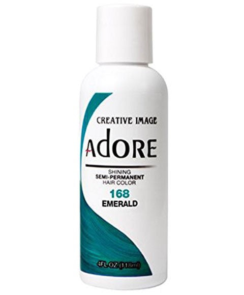 ADORE SHINING SEMI PERMANENT HAIR COLOR EMERALD 118 ml Hair Color Asetena Pa