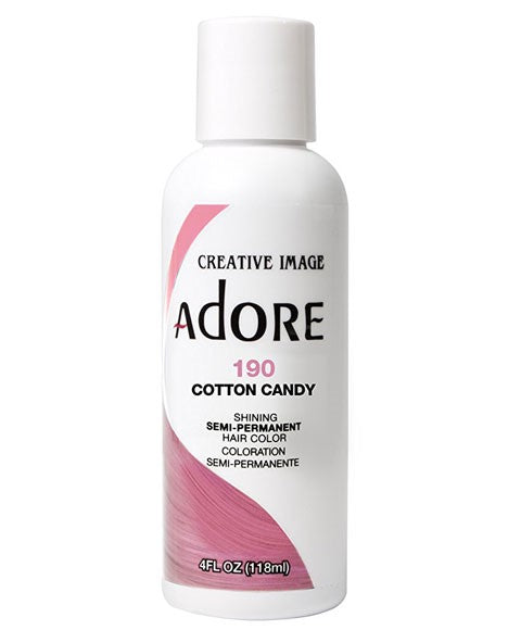 ADORE SHINING SEMI PERMANENT HAIR COLOR COTTON CANDY 118 ml Hair Color Asetena Pa