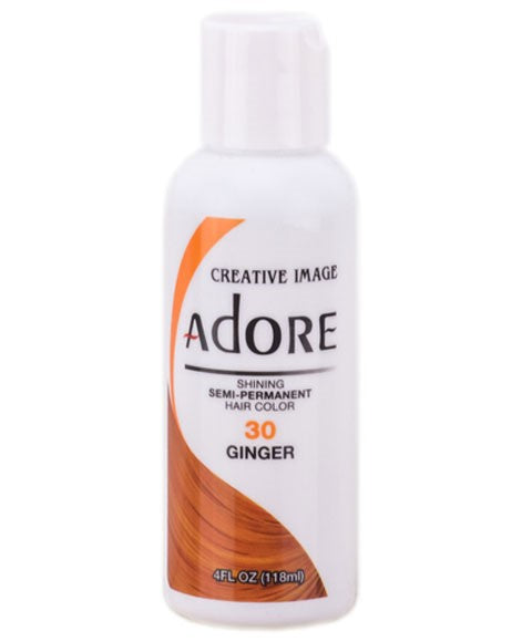 ADORE SHINING SEMI PERMANENT HAIR COLOR GINGER 118 ml Hair Color Asetena Pa
