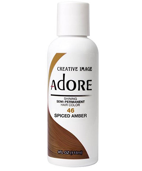 ADORE SHINING SEMI PERMANENT HAIR COLOR SPICED AMBER 118 ml Hair Color Asetena Pa