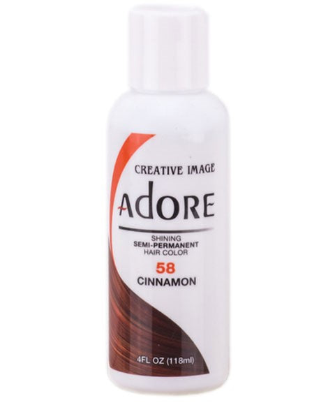 ADORE SHINING SEMI PERMANENT HAIR COLOR CINNAMON 118 ml Hair Color Asetena Pa