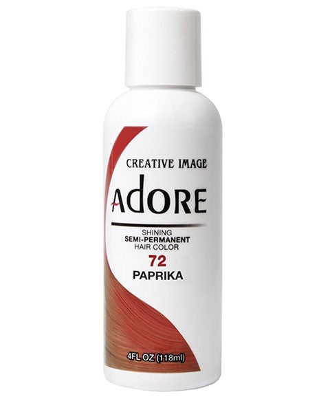 ADORE SHINING SEMI PERMANENT HAIR COLOR PAPRIKA 118 ml Hair Color Asetena Pa