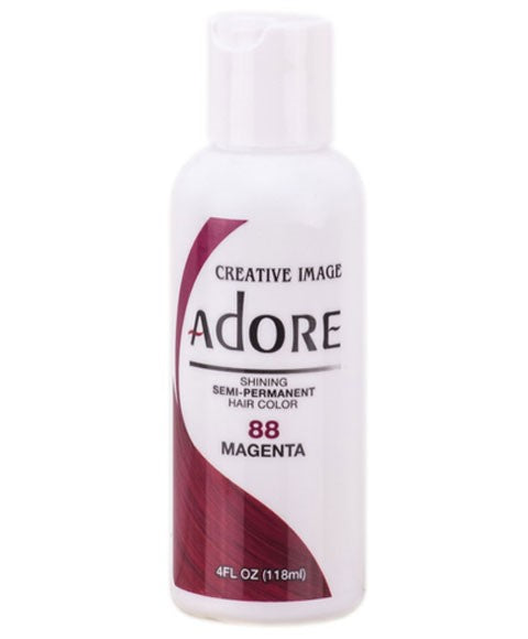 ADORE SHINING SEMI PERMANENT HAIR COLOR MAGENTA 118 ml Hair Color Asetena Pa